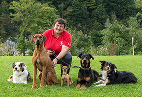 Hundetrainerin Susanne Patscheider